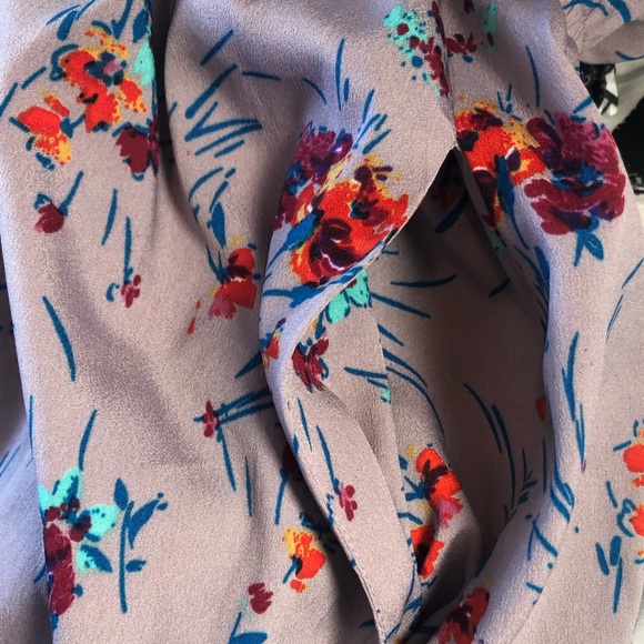 Floral Lilac Dress by American Rag w. Pockets - Picture 6 of 8